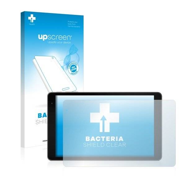 upscreen Bacteria Shield Clear Premium Displayschutzfolie für Vodafone Tab Prime 6