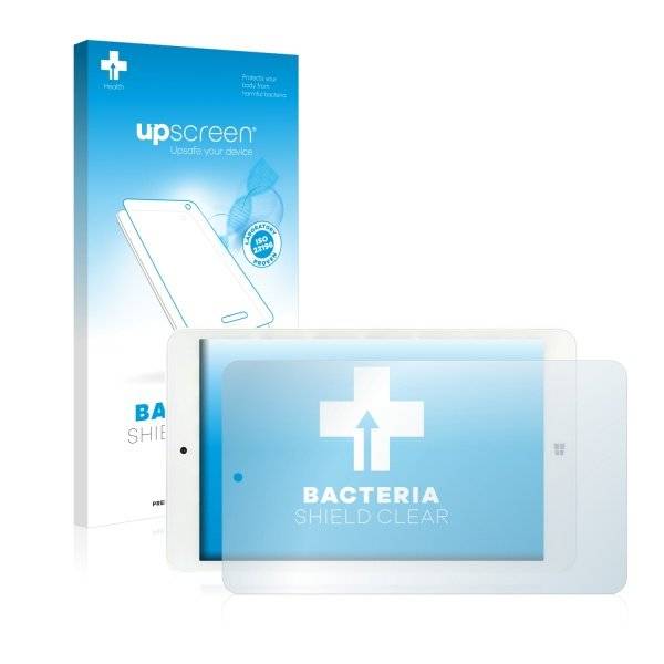 upscreen Bacteria Shield Clear Premium Displayschutzfolie für i.onik TW 8