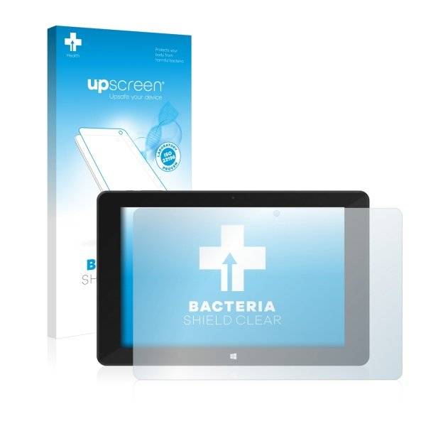 upscreen Bacteria Shield Clear Premium Displayschutzfolie für TrekStor Volks-Tablet (2015)
