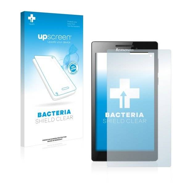 upscreen Bacteria Shield Clear Premium Displayschutzfolie für Lenovo Tab2 A7-30 (Kamera rechts)