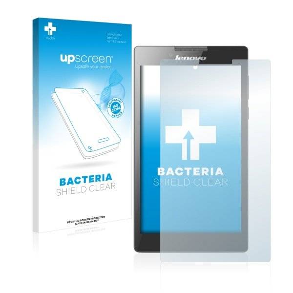 upscreen Bacteria Shield Clear Premium Displayschutzfolie für Lenovo Tab 2 A7-30 (Kamera links)