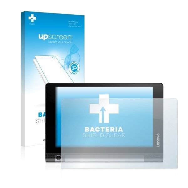 upscreen Bacteria Shield Clear Premium Displayschutzfolie für Lenovo Yoga Tab 3 8