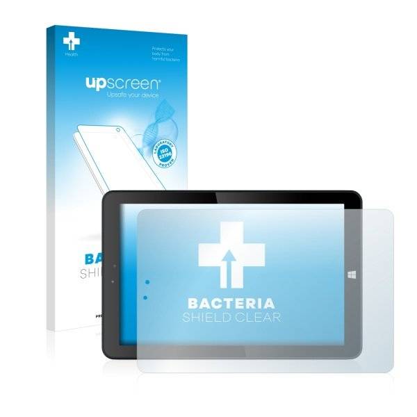 upscreen Bacteria Shield Clear Premium Displayschutzfolie für Linx 1010B