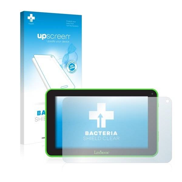 upscreen Bacteria Shield Clear Premium Displayschutzfolie für Lexibook Neon 7