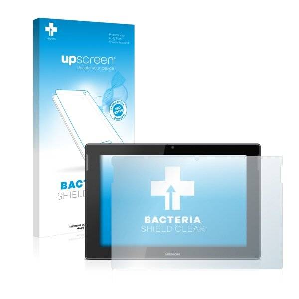 upscreen Bacteria Shield Clear Premium Displayschutzfolie für Medion Lifetab S10365 (MD 99891)