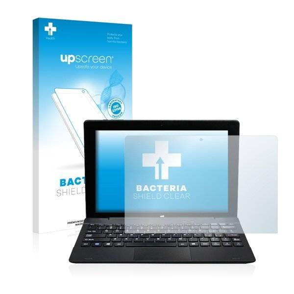 upscreen Bacteria Shield Clear Premium Displayschutzfolie für Mediacom WinPad 10.1 X121