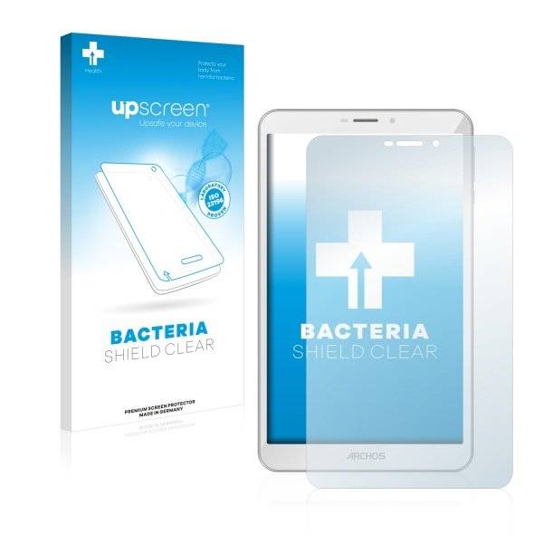 upscreen Bacteria Shield Clear Premium Displayschutzfolie für Archos 80d Xenon