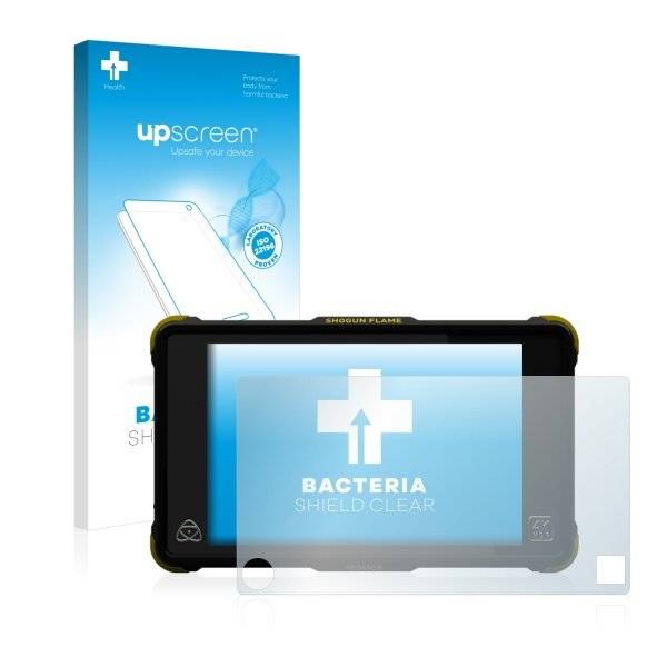 upscreen Bacteria Shield Clear Premium Displayschutzfolie für Atomos Shogun Flame