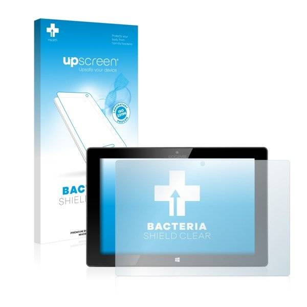 upscreen Bacteria Shield Clear Premium Displayschutzfolie für GoClever Insignia 2 1010