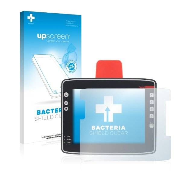 upscreen Bacteria Shield Clear Premium Displayschutzfolie für Advantech DLOG XMT 6/10