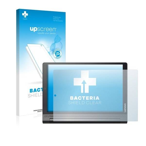 upscreen Bacteria Shield Clear Premium Displayschutzfolie für Lenovo Yoga Tab 3 Plus
