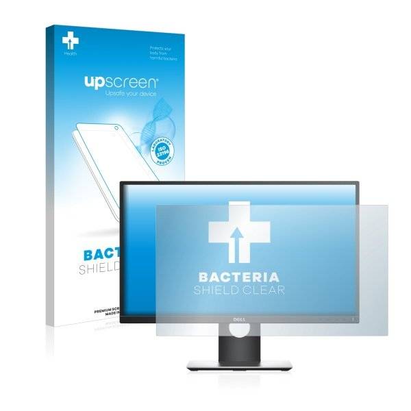 upscreen Bacteria Shield Clear Premium Displayschutzfolie für Dell P2417H