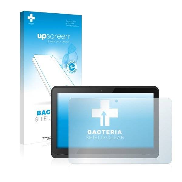 upscreen Bacteria Shield Clear Premium Displayschutzfolie für Odys Prime Win 12 2in1