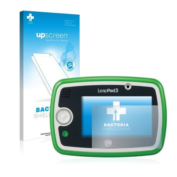 upscreen Bacteria Shield Clear Premium Displayschutzfolie für LeapFrog LeapPad 3