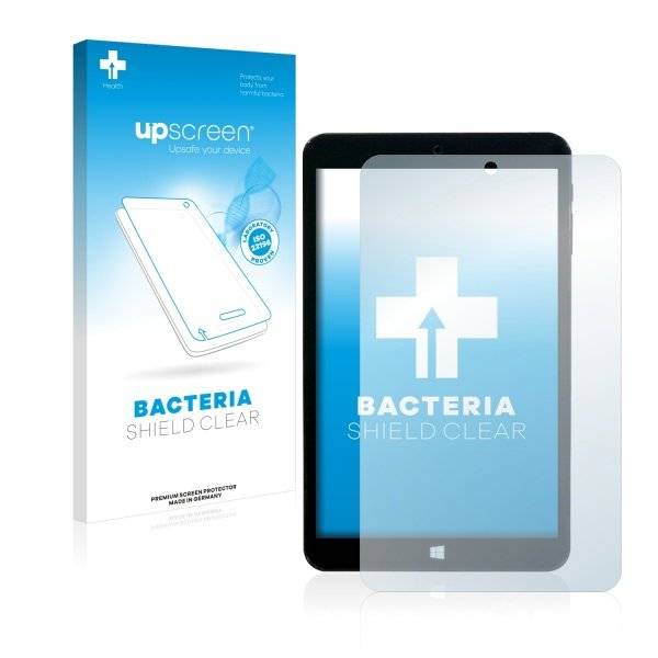 upscreen Bacteria Shield Clear Premium Displayschutzfolie für Mediacom WinPAd W803