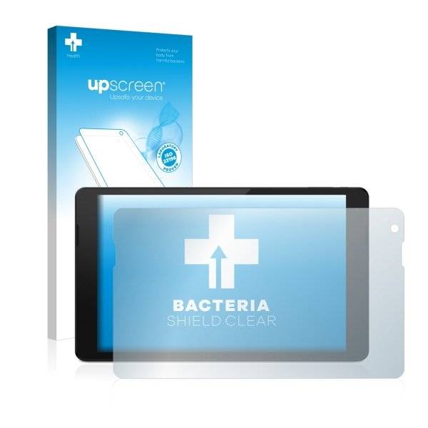 upscreen Bacteria Shield Clear Premium Displayschutzfolie für TrekStor Primetab P10