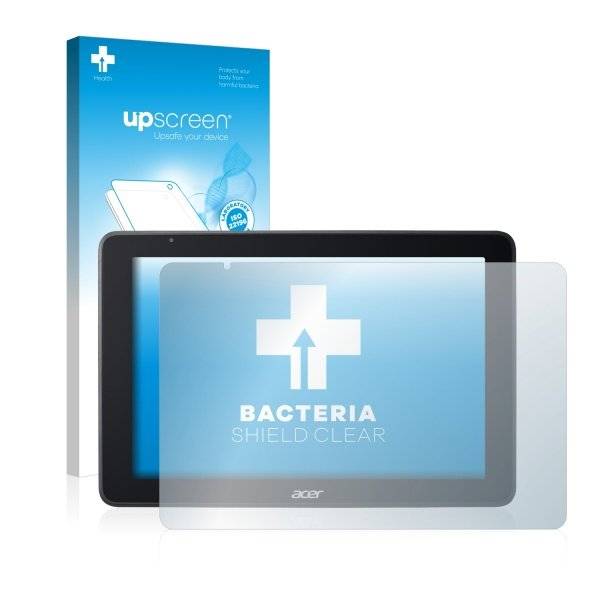 upscreen Bacteria Shield Clear Premium Displayschutzfolie für Acer One 10 S1003