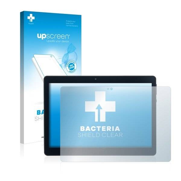 upscreen Bacteria Shield Clear Premium Displayschutzfolie für Acepad A121 (10.1)