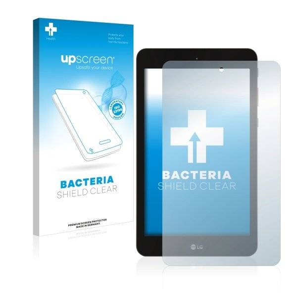 upscreen Bacteria Shield Clear Premium Displayschutzfolie für LG G Pad F2 8.0 Sprint LK460