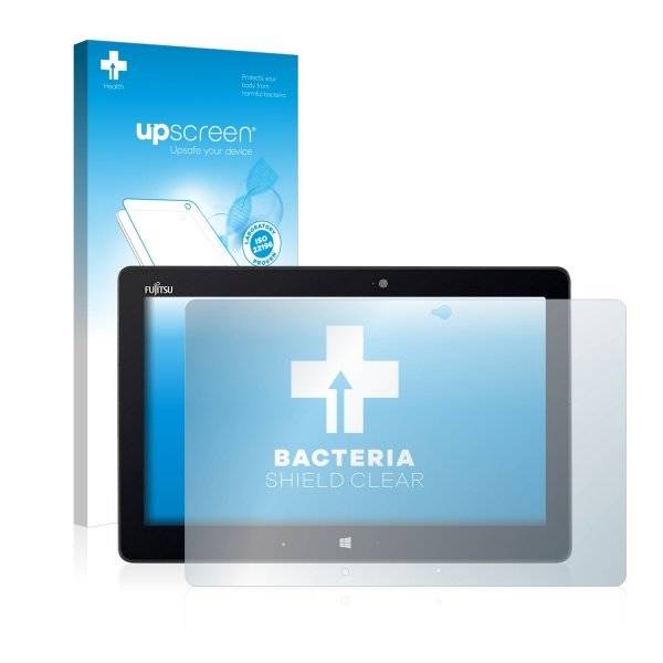 upscreen Bacteria Shield Clear Premium Displayschutzfolie für Fujitsu Stylistic Q616