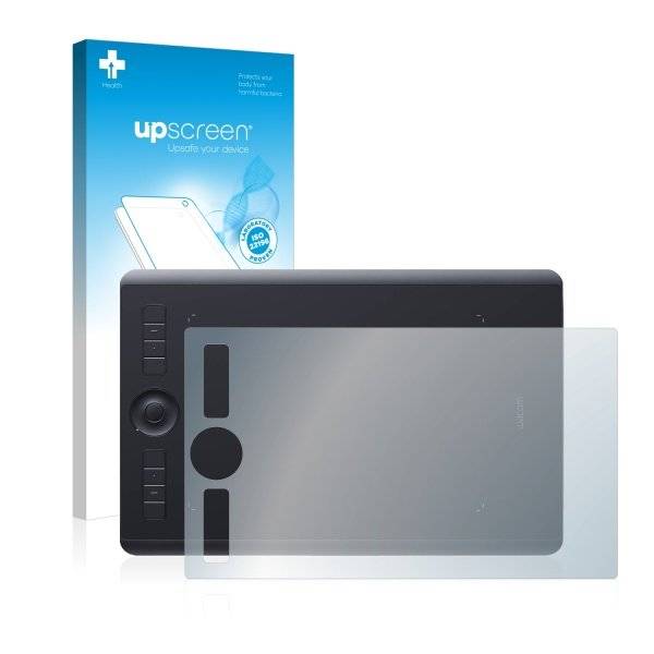 upscreen Bacteria Shield Clear Premium Displayschutzfolie für Wacom Intuos Pro M (2017)