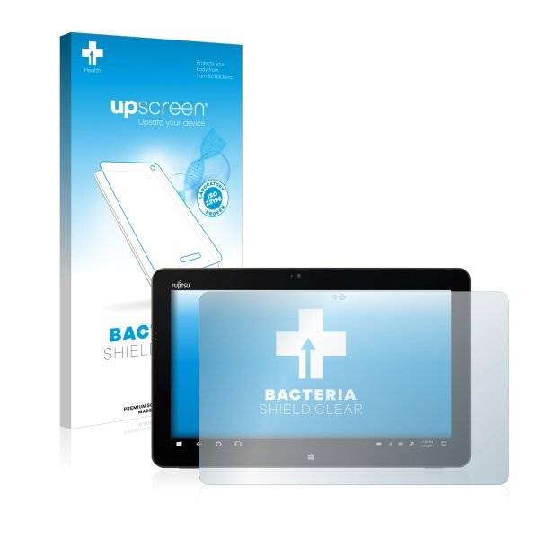 upscreen Bacteria Shield Clear Premium Displayschutzfolie für Fujitsu Stylistic R727