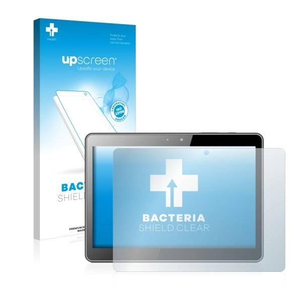 upscreen Bacteria Shield Clear Premium Displayschutzfolie für Essentielb Smarttab 1004XS