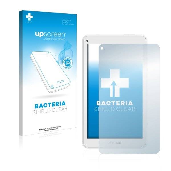 upscreen Bacteria Shield Clear Premium Displayschutzfolie für Archos 70d Titanium