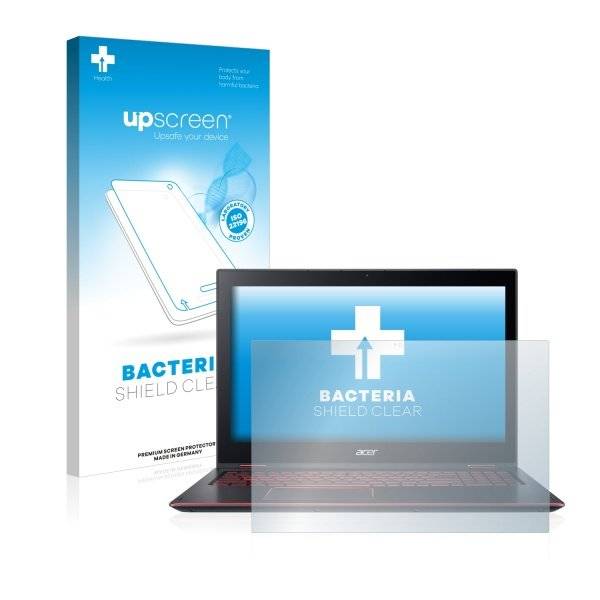 upscreen Bacteria Shield Clear Premium Displayschutzfolie für Acer Nitro 5 Spin