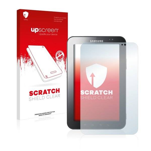 upscreen® Scratch Shield Clear Premium Displayschutzfolie für Samsung Galaxy Tab GT-P1000