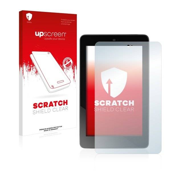 upscreen® Scratch Shield Clear Premium Displayschutzfolie für Asus Nexus 7 Tablet (2012)