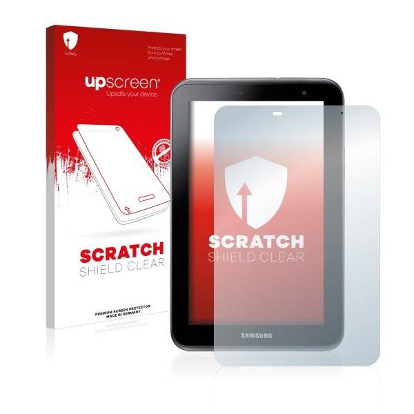 upscreen® Scratch Shield Clear Premium Displayschutzfolie für Samsung Galaxy Tab 2 (7.0) P3110