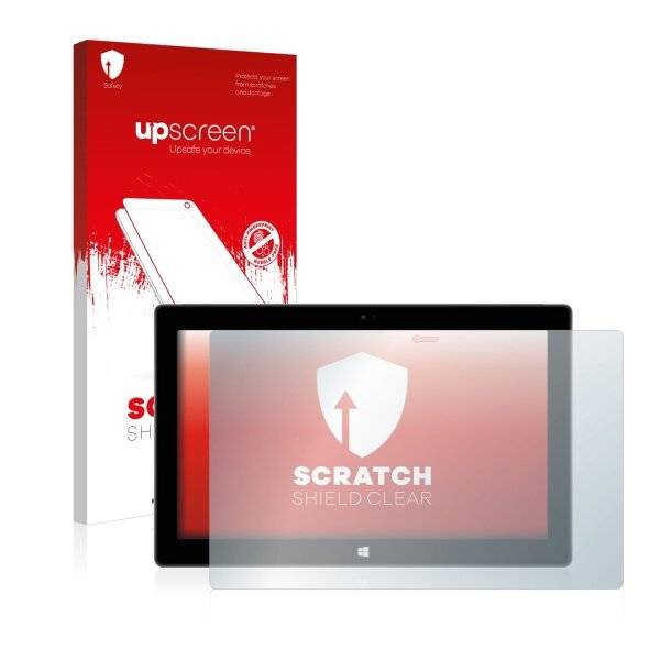 upscreen® Scratch Shield Clear Premium Displayschutzfolie für Microsoft Surface Pro 2