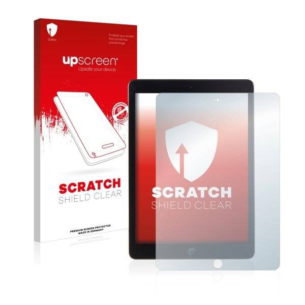 upscreen® Scratch Shield Clear Premium Displayschutzfolie für Apple iPad Air LTE