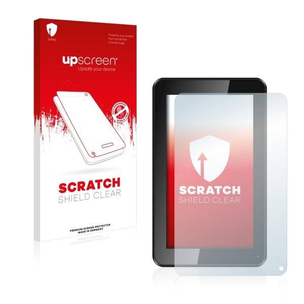 upscreen® Scratch Shield Clear Premium Displayschutzfolie für Kliver Klipad 7 Smart HD (2014)