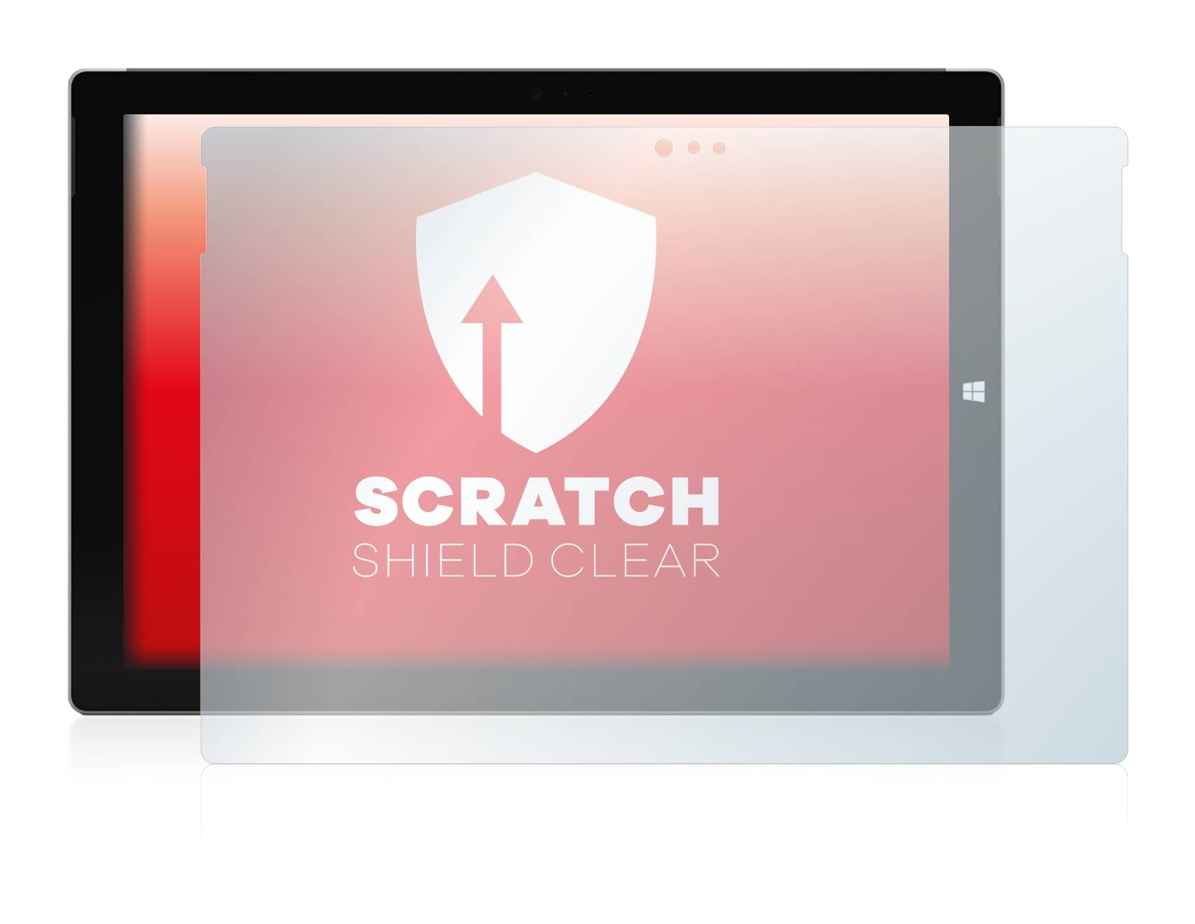 upscreen Scratch Shield Schutzfolie für Microsoft Surface Pro 3