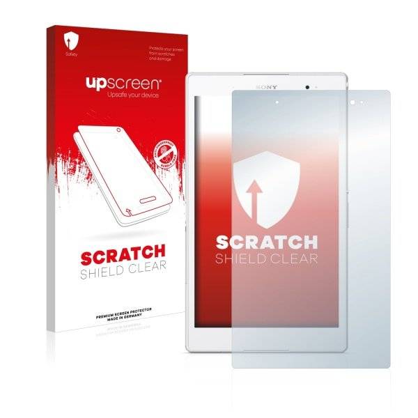 upscreen® Scratch Shield Clear Premium Displayschutzfolie für Sony Xperia Z3 Tablet Compact SGP621