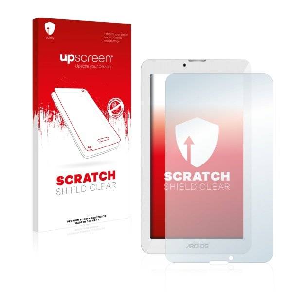 upscreen® Scratch Shield Clear Premium Displayschutzfolie für Archos 70 Copper