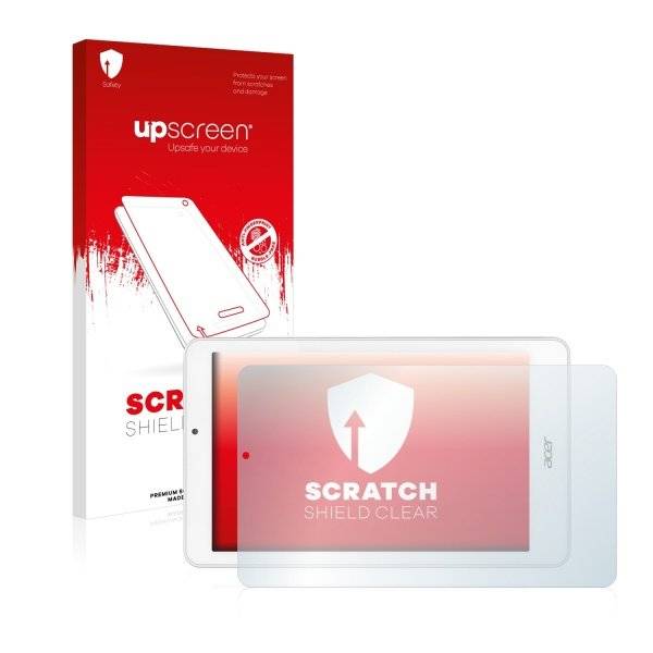 upscreen® Scratch Shield Clear Premium Displayschutzfolie für Acer Iconia Tab 8 W1-810