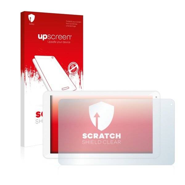 upscreen® Scratch Shield Clear Premium Displayschutzfolie für TrekStor SurfTab breeze 10.1 quad