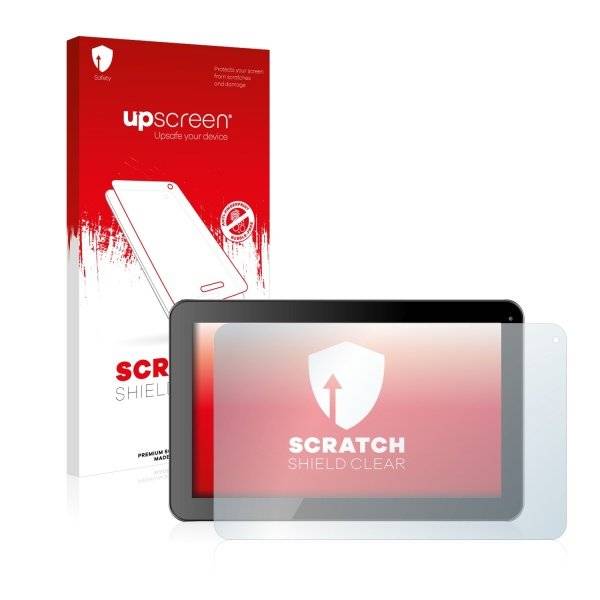upscreen® Scratch Shield Clear Premium Displayschutzfolie für Leotec L-Pad Supernova S16 LETAB1016