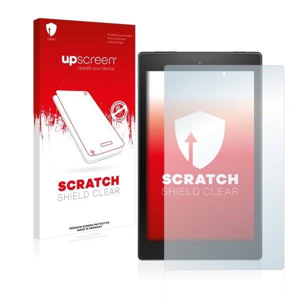 upscreen® Scratch Shield Clear Premium Displayschutzfolie für Amazon Fire HD 8 (2015)