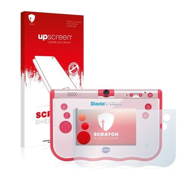 upscreen® Scratch Shield Clear Premium Displayschutzfolie für Vtech Storio Max 5