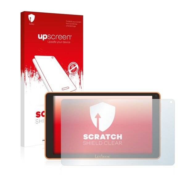 upscreen® Scratch Shield Clear Premium Displayschutzfolie für Lexibook LexiTab Fluo XL