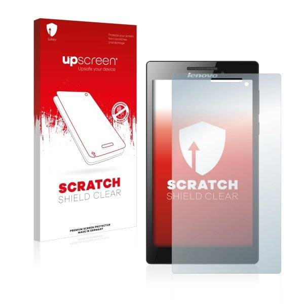 upscreen® Scratch Shield Clear Premium Displayschutzfolie für Lenovo Tab 2 A7-20