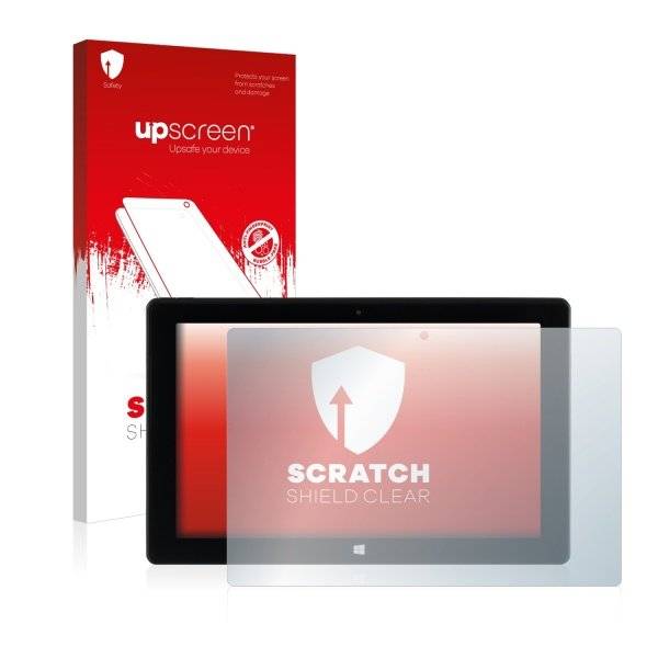 upscreen® Scratch Shield Clear Premium Displayschutzfolie für Captiva Pad 10.1 Windows (2016)