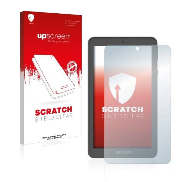 upscreen® Scratch Shield Clear Premium Displayschutzfolie für Archos 70 Neon