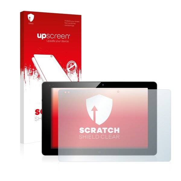 upscreen® Scratch Shield Clear Premium Displayschutzfolie für Cube iWork 10 Ultimate