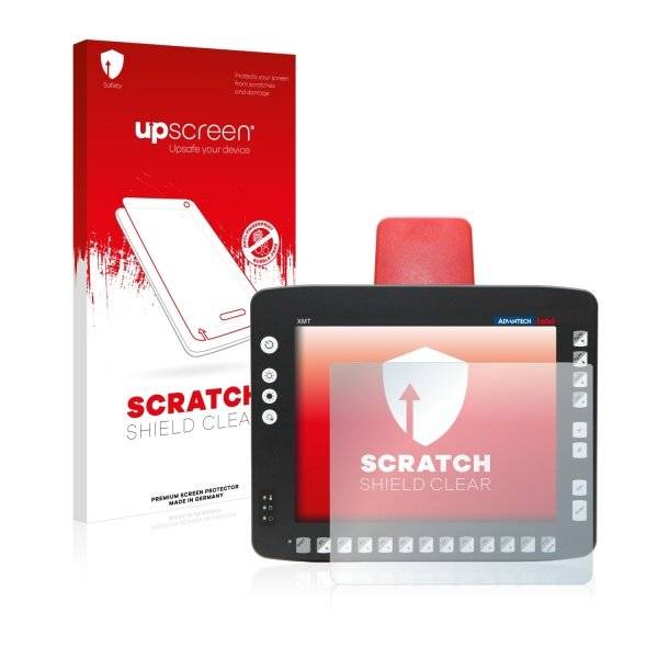 upscreen® Scratch Shield Clear Premium Displayschutzfolie für Advantech DLOG XMT 5/10