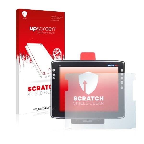 upscreen® Scratch Shield Clear Premium Displayschutzfolie für Advantech DLOG XMT 6/15
